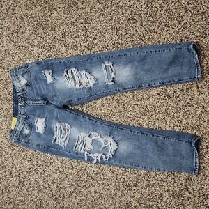 Machine novella mode distressed jeans, size 28